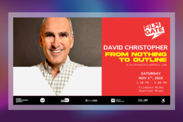 From Nothing to Outline: A Filmmaker's Improv Lab with David Christopher Presented by FilmGate Miami