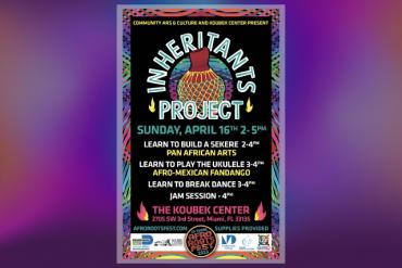 Community Arts and Culture and Koubek Center Present The Inheritants Project - Afro Roots 2023