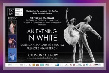 An Evening in White Presented by Cuban Classical Ballet of Miami