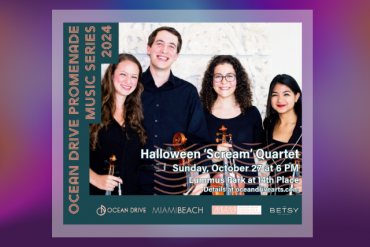 Halloween "Scream" Quartet for Ocean Drive Promenade Presented by Ocean Drive Association