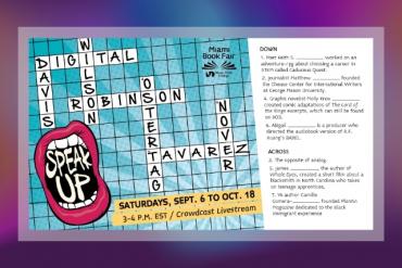 Speak Up: Creative Writing + Performance Fall 2025 Presented by Miami Book Fair