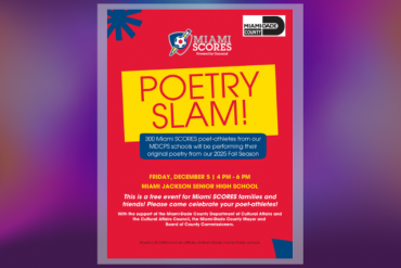 2025 Miami SCORES Community Poetry SLAM Presented by Miami SCORES, Powered by CONCACAF