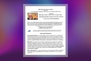 The Art of Magic: Stage/Grand Illusion, Parlor, Close-up & Mentalism Presented by Int'l Brotherhood of Magicians, Ring 45, Inc.