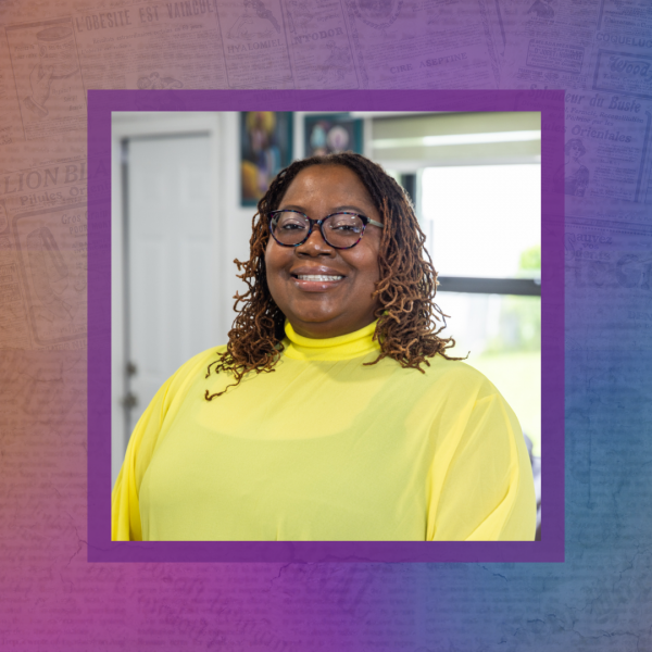  Pictured: LaCriscia Fowlkes, Archival Education Manager at the Historic Black Police Precinct Courthouse and Museum